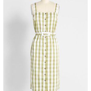 Past But Most Least Belted Dress - Medium